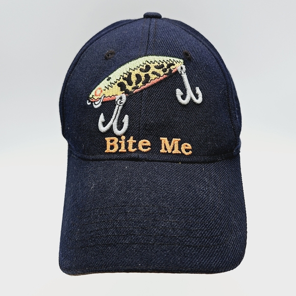 WEST BEST HEADWEAR | "Bite Me" fishing lure cap hat - Picture 2 of 7